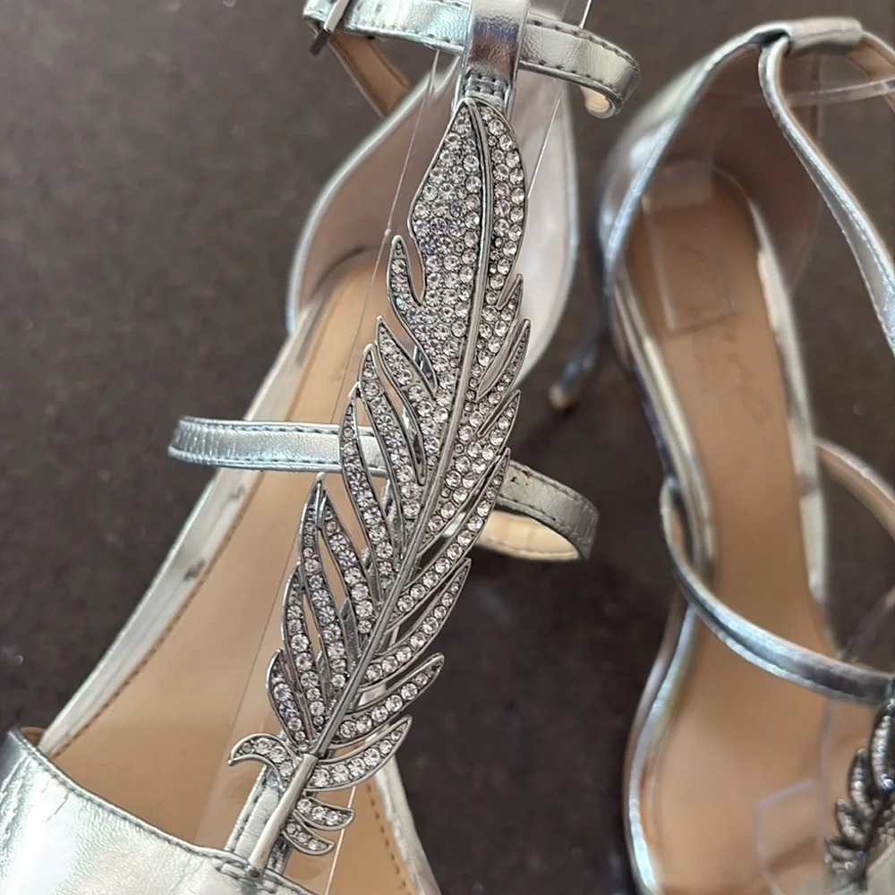 Jewel Badgley Mischka Kalama Heels 8